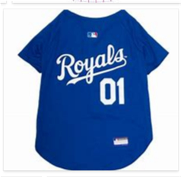 Los Angeles Dodgers Custom Blue Stitched Dog Jersey(Pls Check Description For Details)